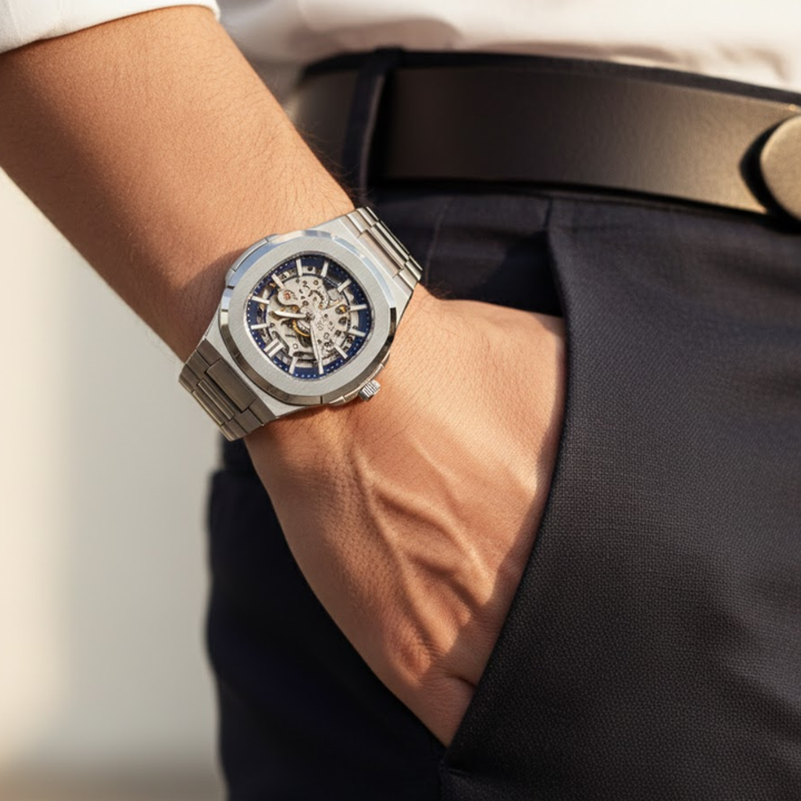 Relógio Masculino Milano Royal Em Aço