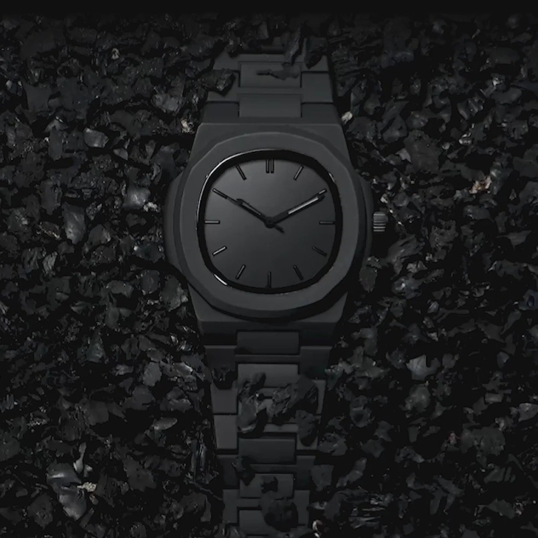 Relógio Nautilus Black Masculino Milano Minimal