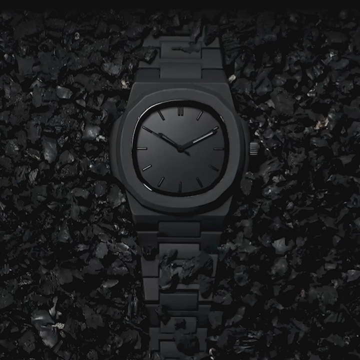 Relógio Nautilus Black Masculino Milano Minimal