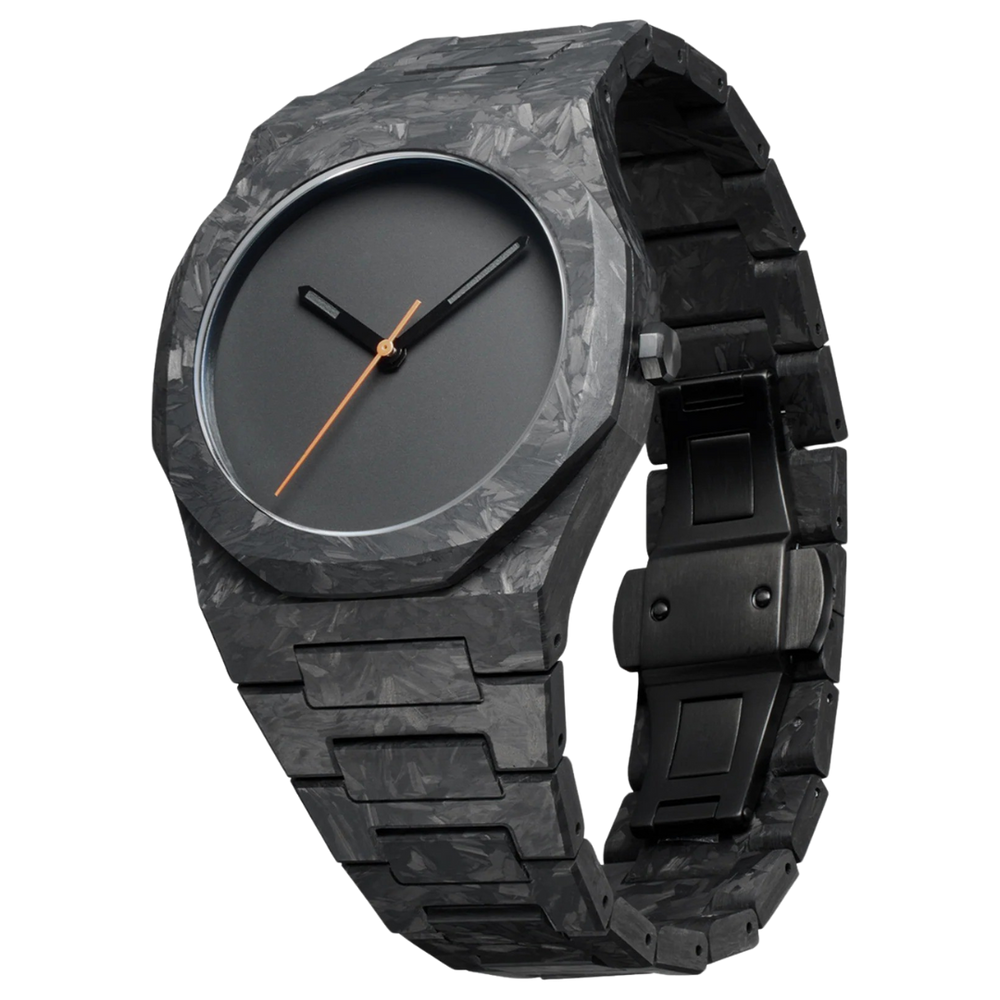 Relógio Masculino Milano Nero Forged Carbon