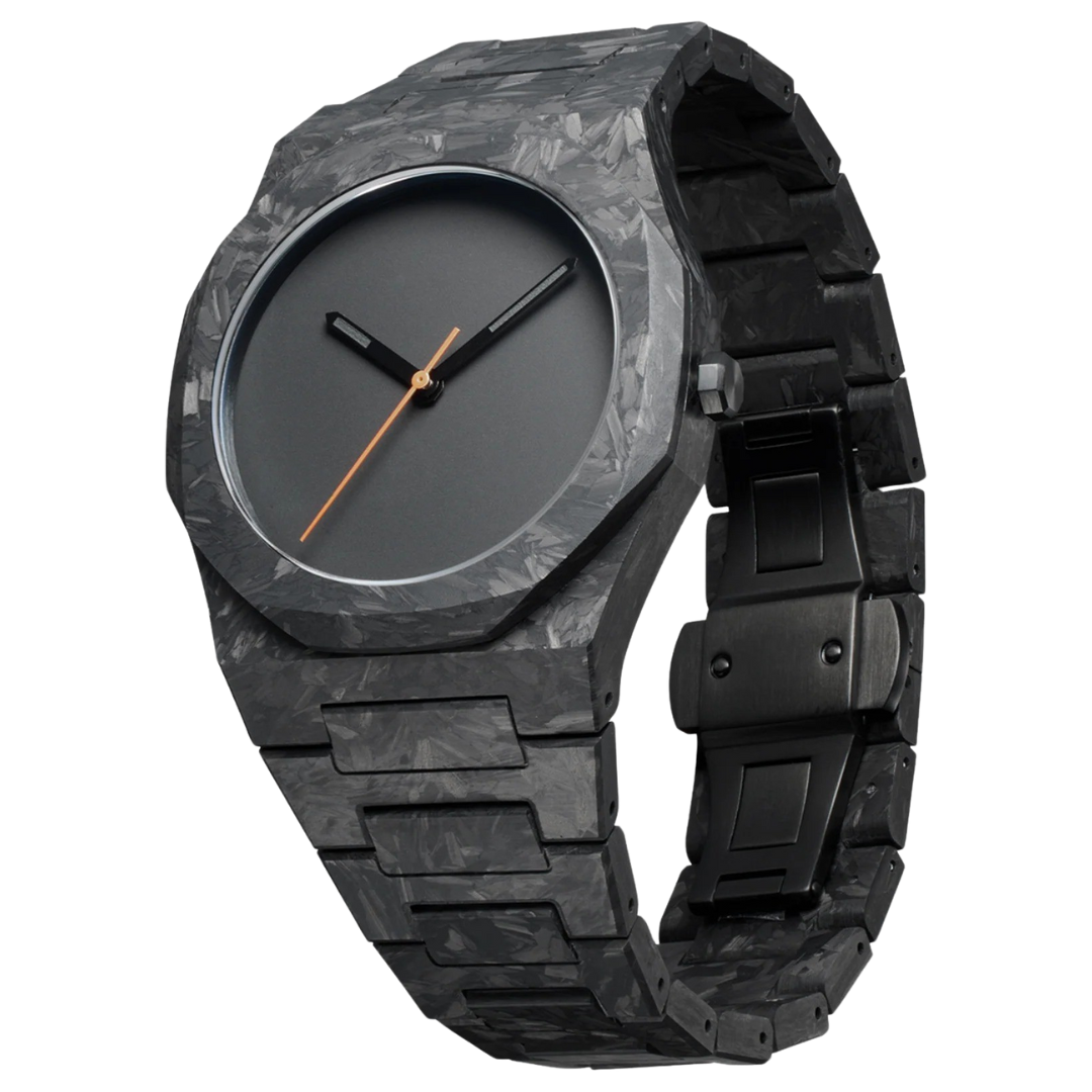 RELÓGIO MASCULINO MILANO NERO FORGED-CARBON