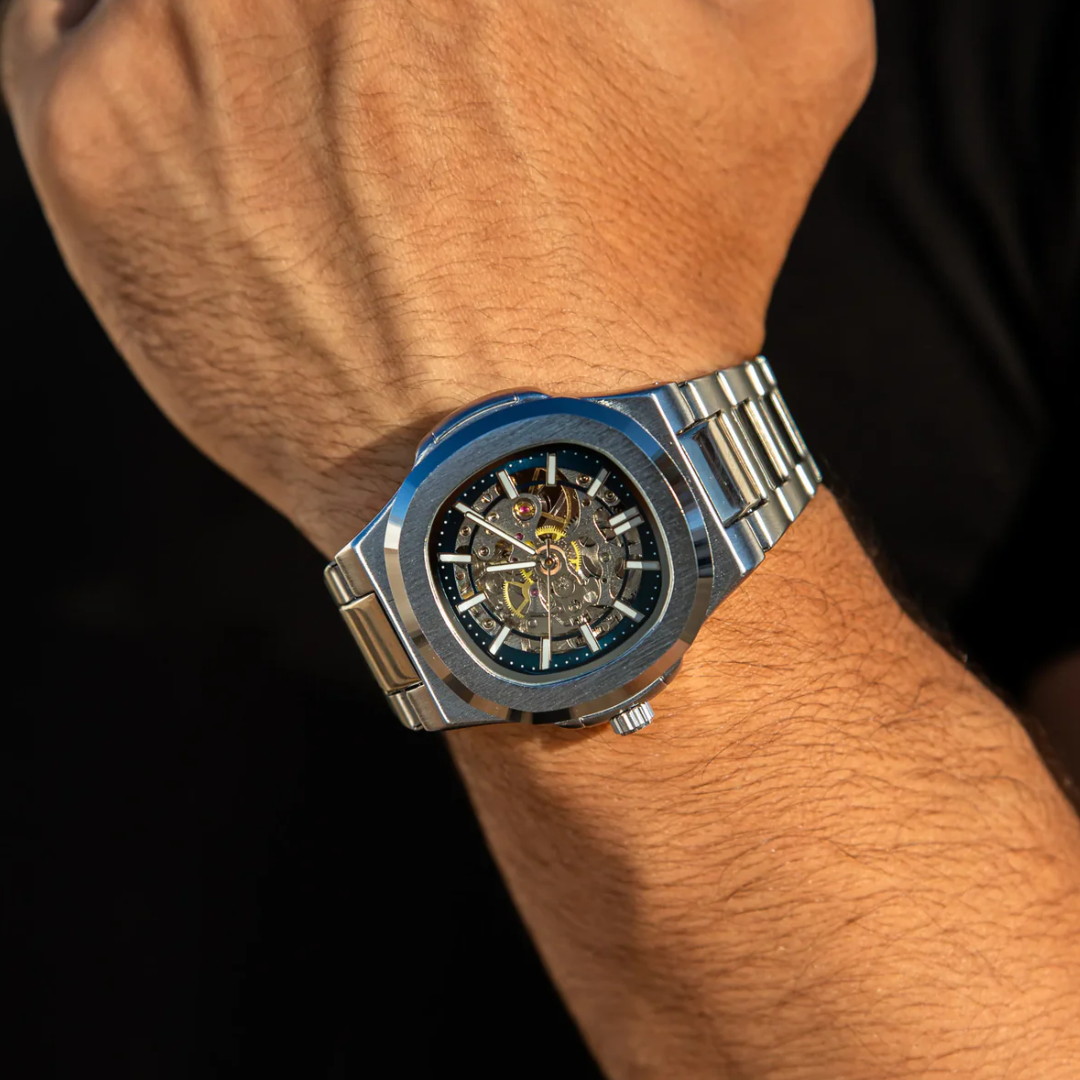 RELÓGIO MILANO ROYAL EM AÇO MASCULINO