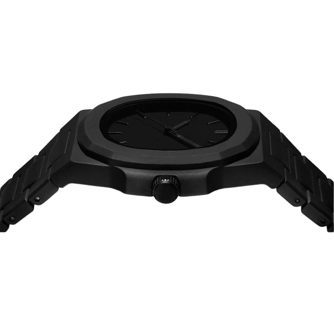 Relógio Nautilus Black Masculino Milano Minimal