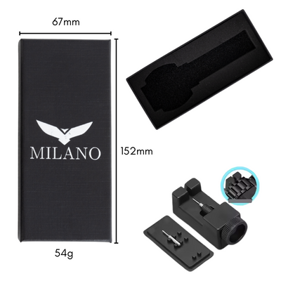 RELÓGIO MILANO PHANTOM BLACK MASCULINO