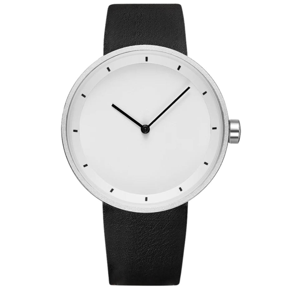 RELÒGIO MINIMALISTA MILANO CLASSIC COM PULSEIRA DE COURO