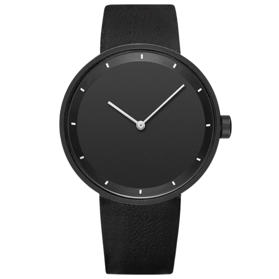 RELÒGIO MINIMALISTA MILANO CLASSIC COM PULSEIRA DE COURO