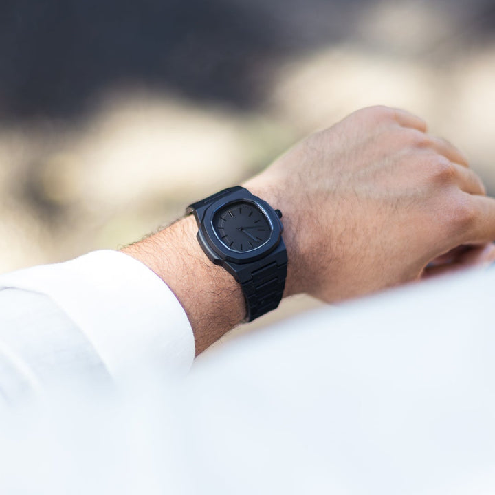 Relógio Nautilus Black Masculino Milano Minimal