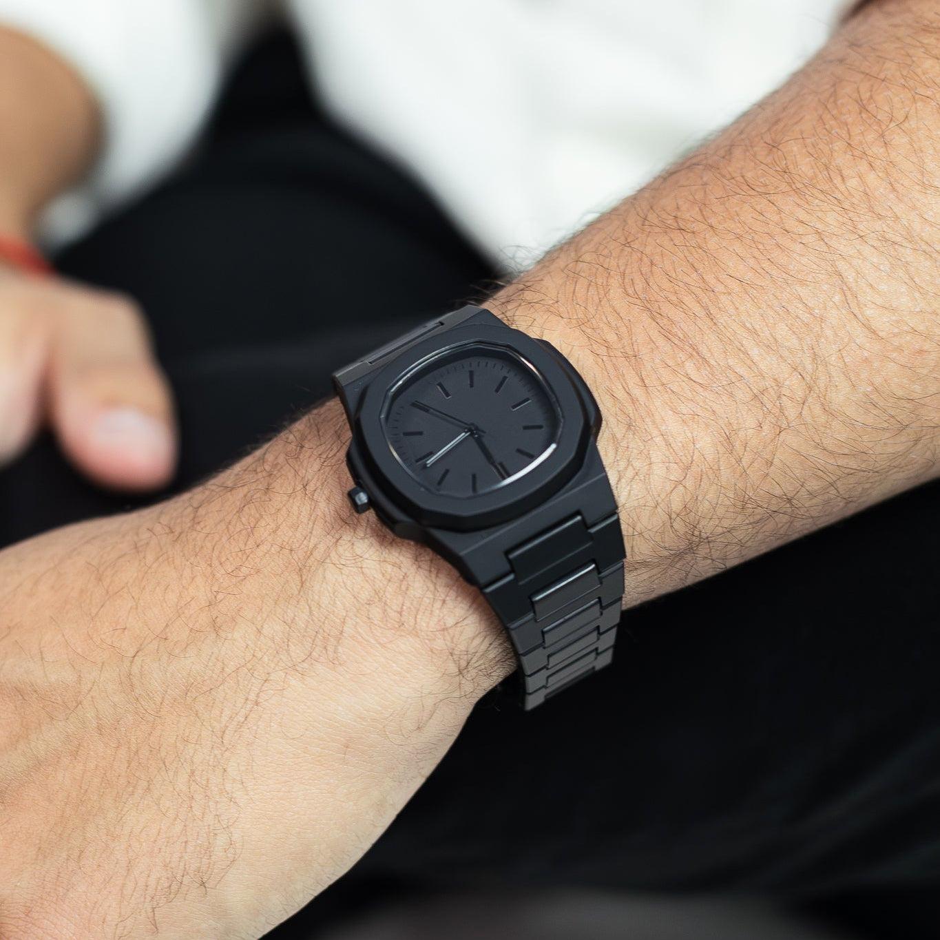 Relógio Nautilus Black Masculino Milano Minimal