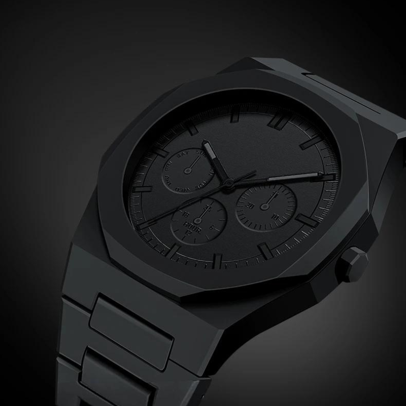 RELÓGIO ECLIPSE BLACK POLYCHRONO