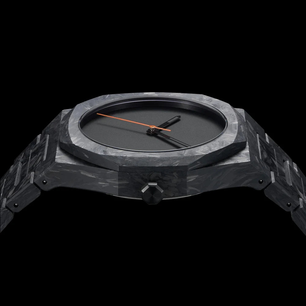 RELÓGIO MASCULINO MILANO NERO FORGED-CARBON