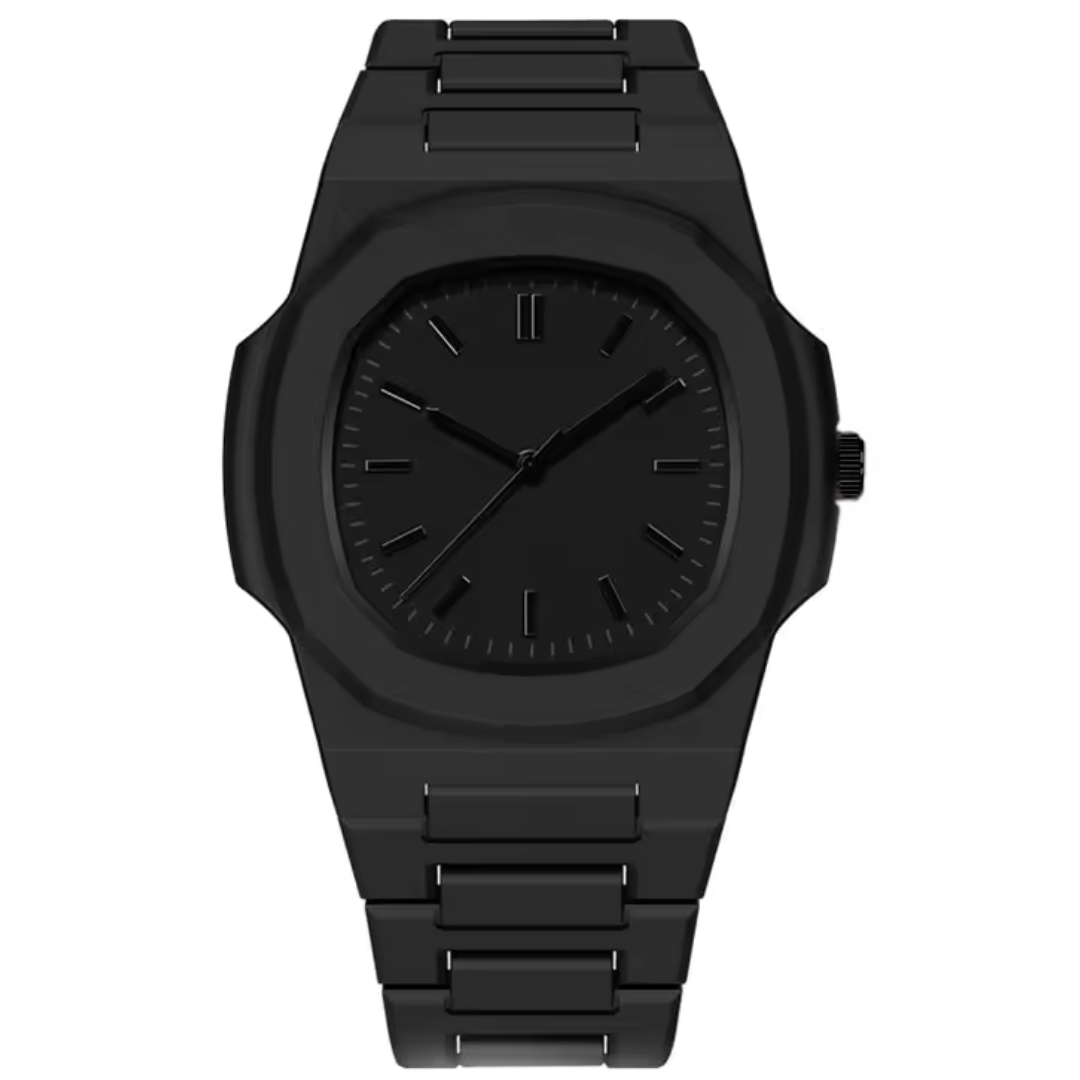 Relógio Nautilus Black Masculino Milano Minimal