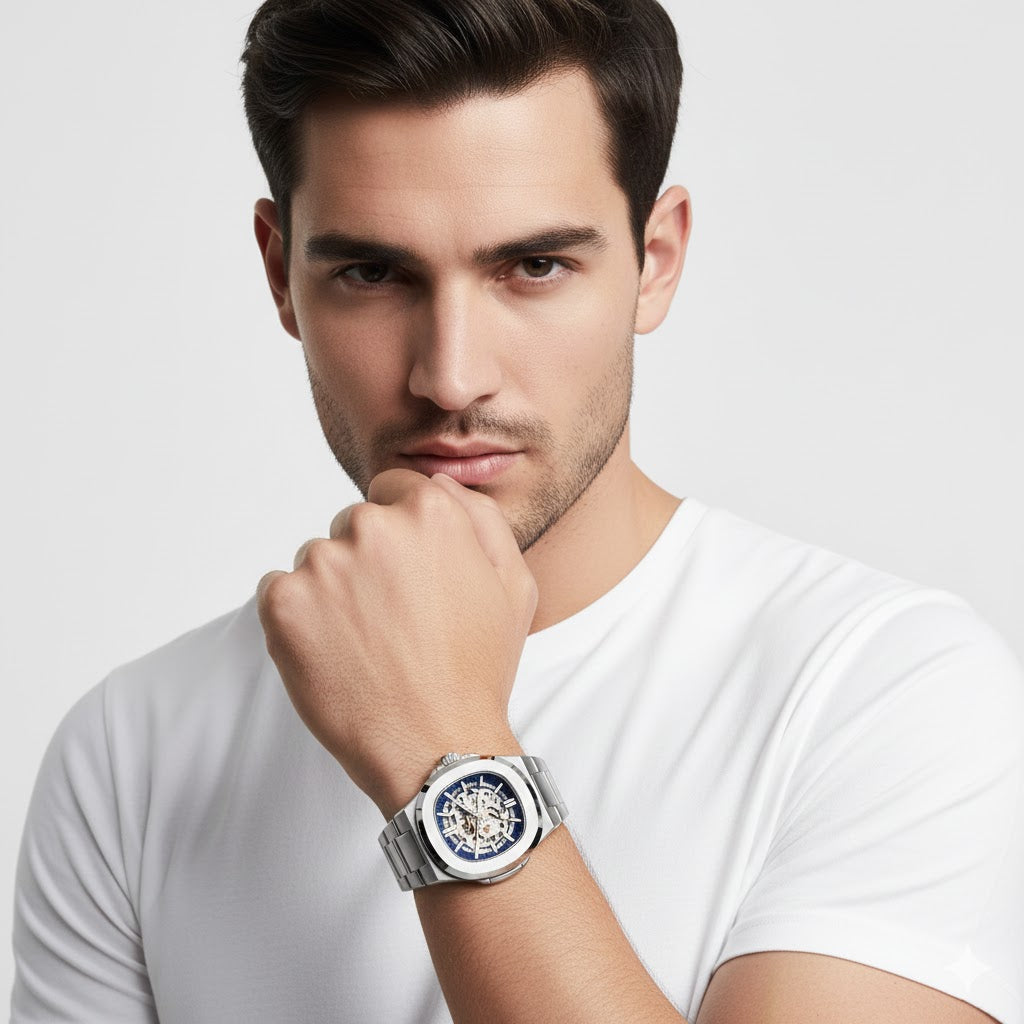 Relógio Masculino Milano Royal Em Aço